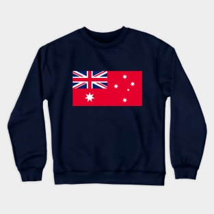 Red ensign Australian flag pre 1954 navy army Crewneck Sweatshirt